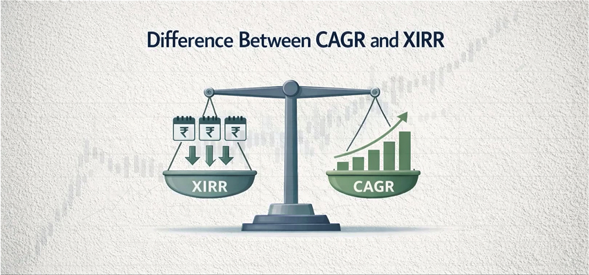 Difference Between CAGR and XIRR